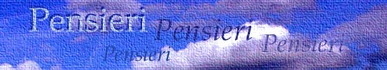 Pensieri - www.maranatha.it